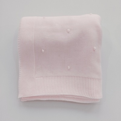 Manta de Bebé Cor Areia Manta de Bebé Cor Areia