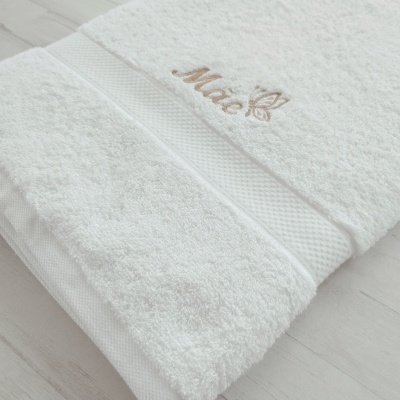 Toalha Personalizada "Mãe"