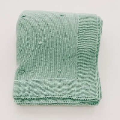 Manta de Bebé Cor Areia Manta de Bebé Cor Areia