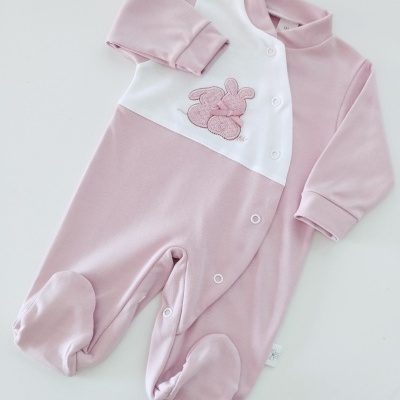 Conjunto para bebé Rosa Velho