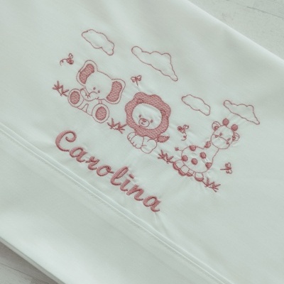 Jogo de Cama Bebé Rosa velho Jogo de Cama Bebé Rosa velho