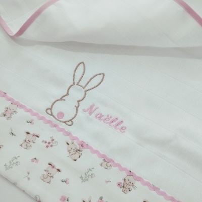 Fralda de Tecido Personalizada para Bebé – Conforto e Qualidade