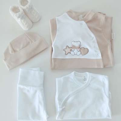 Conjunto para bebé Areia