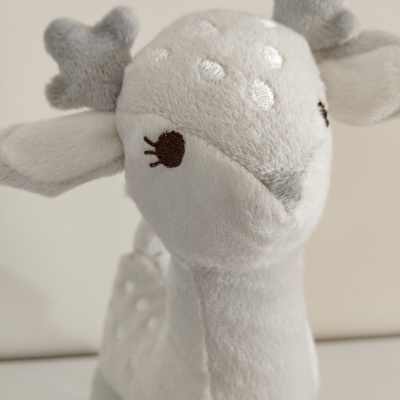 Peluche Veado para Bebé Cinza