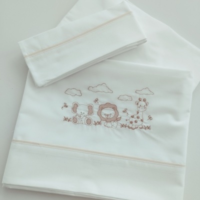 Jogo de Cama Bebé Areia Jogo de Cama Bebé Areia