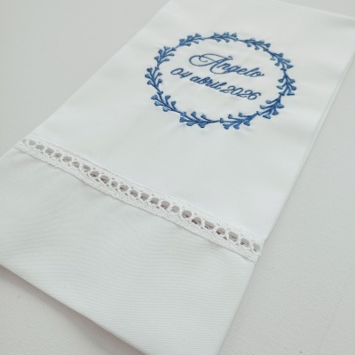 Toalha de Batismo Personalizada