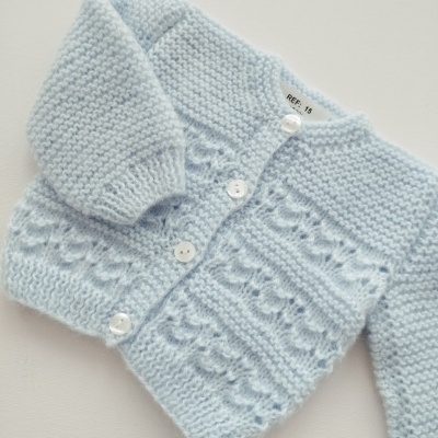 Casaco para Bebé Azul Bebé