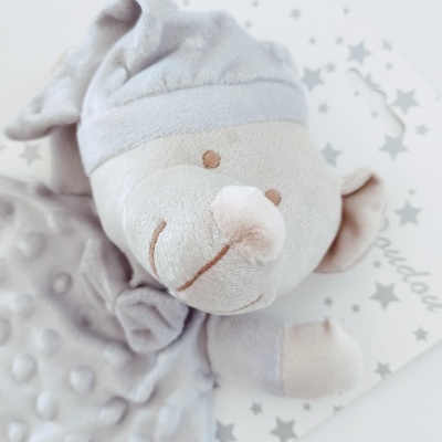 Dou-Dou Urso Cinza Personalizado