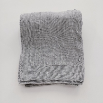 Manta de Bebé Cor Areia Manta de Bebé Cor Areia