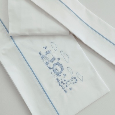 Jogo de Cama Bebé Azul Jogo de Cama Bebé Azul