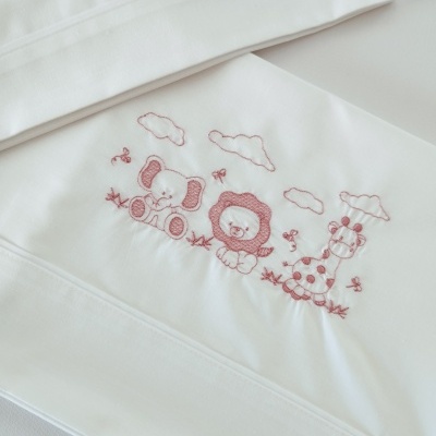 Jogo de Cama Bebé Rosa velho Jogo de Cama Bebé Rosa velho