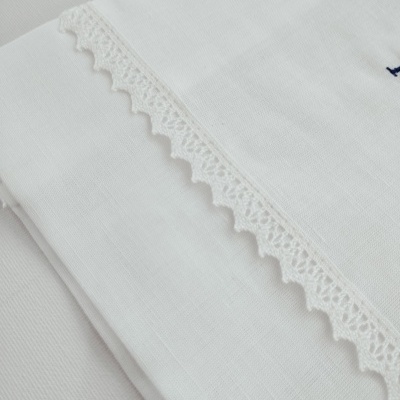 Toalha de Batismo em Linho Personalizada