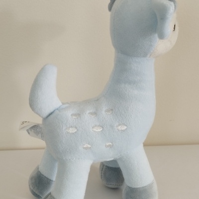 Peluche Veado para Bebé Azul