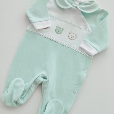 Conjunto para bebé Verde água