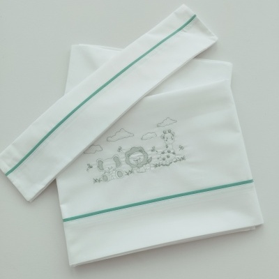 Jogo de Cama Bebé Verde Jogo de Cama Bebé Verde