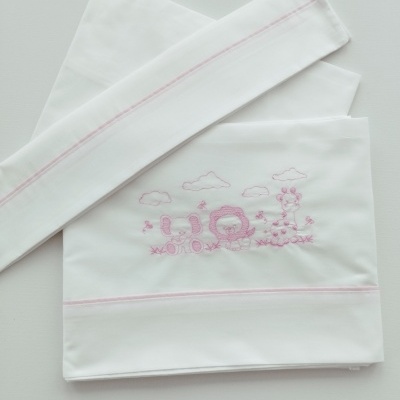Jogo de Cama Bebé Rosa Bebé Jogo de Cama Bebé Rosa Bebé