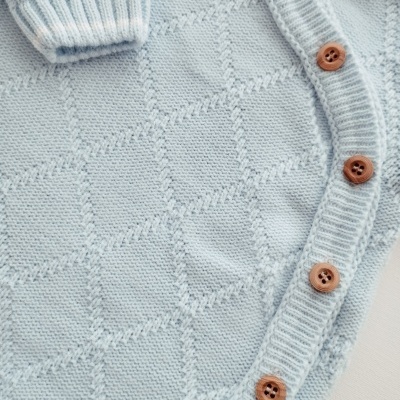 Conjunto de 3 Peças para Bebé – Fofo Azul bebé, Body e Collant Conjunto de 3 Peças para Bebé – Fofo Azul bebé, Body e Collant