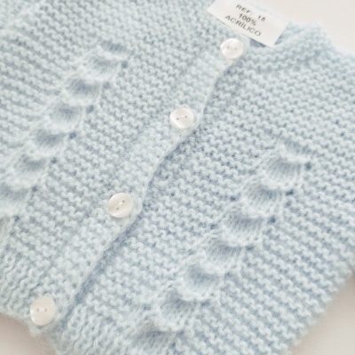 Casaco para Bebé Azul Bebé