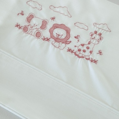 Jogo de Cama Bebé Rosa velho Jogo de Cama Bebé Rosa velho