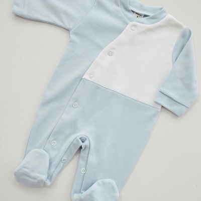 Conjunto Primeira Roupinha Personalizado Azul