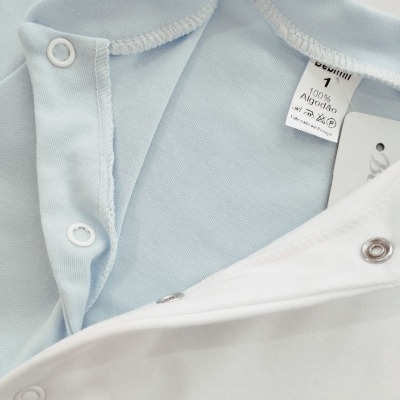 Conjunto Primeira Roupinha Personalizado Azul