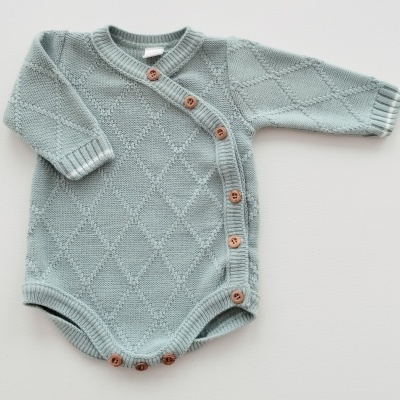 Conjunto de 3 Peças para Bebé – Fofo Verde, Body e Collant Conjunto de 3 Peças para Bebé – Fofo Verde, Body e Collant