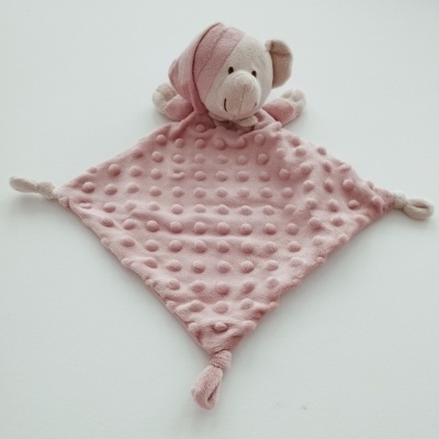 Dou-Dou Urso Rosa Velho Personalizado