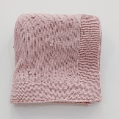 Manta de Bebé Rosa Velho