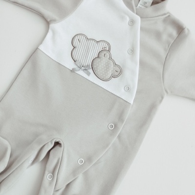Conjunto para bebé Cinza Conjunto para bebé Cinza