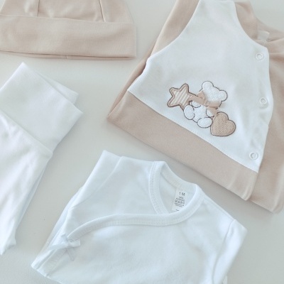 Conjunto para bebé Areia