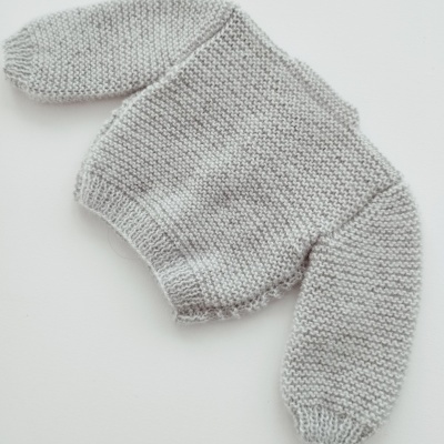 Casaco para Bebé Cinza