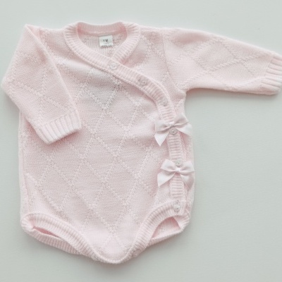 Conjunto de 3 Peças para Bebé – Fofo Rosa bebé, Body e Collant