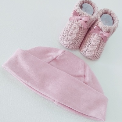 Conjunto para bebé Rosa Velho