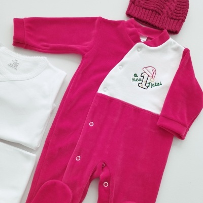 Conjunto para bebé Vermelho (12 meses)