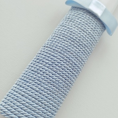 Vela Batismo Oval Azul