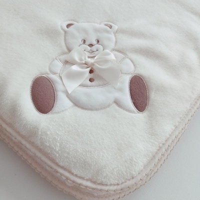 Manta polar para bebé Urso Pérola Manta polar para bebé Urso Pérola