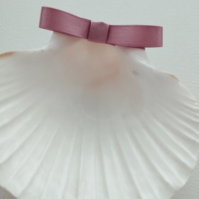 Concha Batismo Rosa Velho