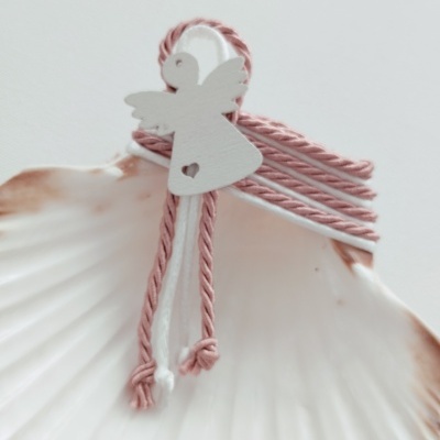 Concha Batismo Rosa velho