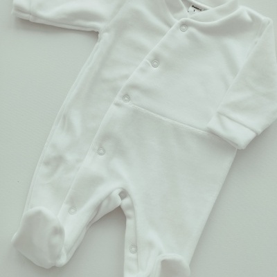 Conjunto Primeira Roupinha Personalizado Branco