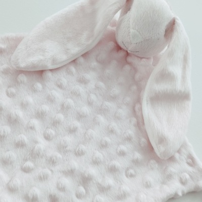 Dou-Dou Coelho Rosa Bebé Personalizado Dou-Dou Coelho Rosa Bebé Personalizado