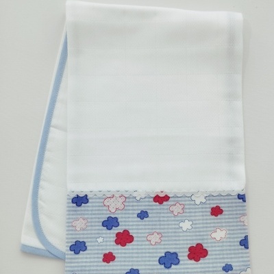 Conjunto Primeira Roupinha Personalizado Azul