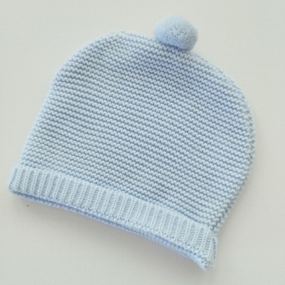 Conjunto em malha para bebé Azul Bebé Conjunto em malha para bebé Azul Bebé