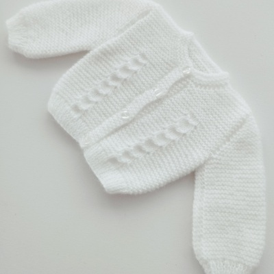 Casaco para Bebé Branco