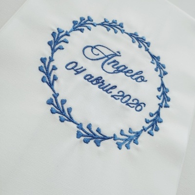 Toalha de Batismo Personalizada