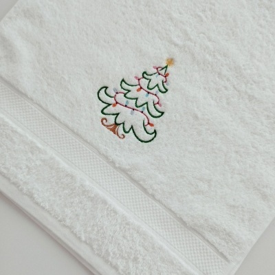 Toalha de Rosto "Arvore de Natal"