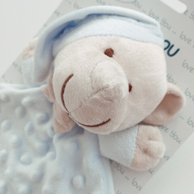 Dou-Dou Urso Azul  Personalizado