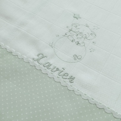 Fralda de Tecido Personalizada para Bebé