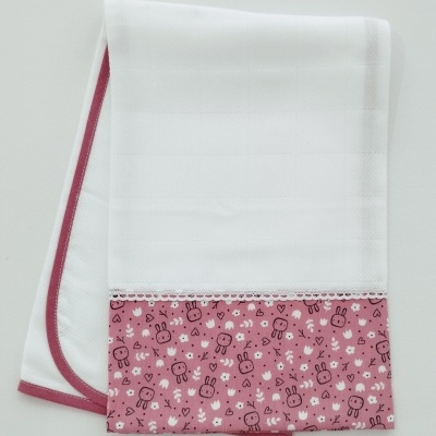 Conjunto Primeira Roupinha Personalizado Rosa Velho