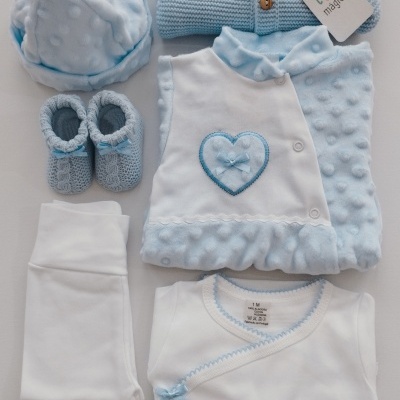 Conjunto para bebé azul