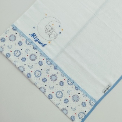 Fralda de Tecido Personalizada para Bebé – Conforto e Qualidade